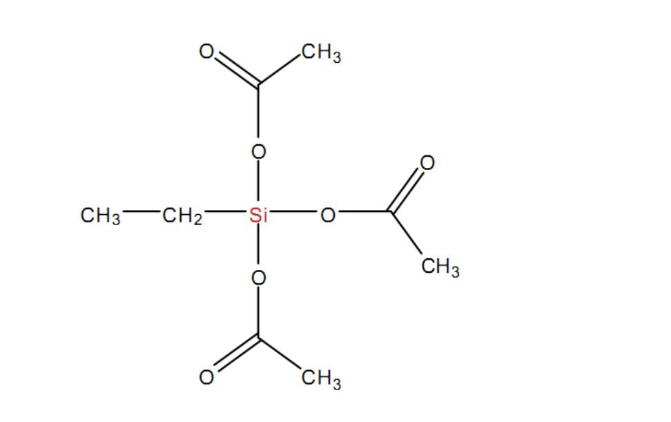 乙基三乙酰氧基硅烷分子結構