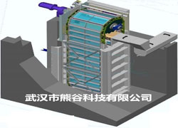 生活污水處理設備_內進流式膜格柵除污機